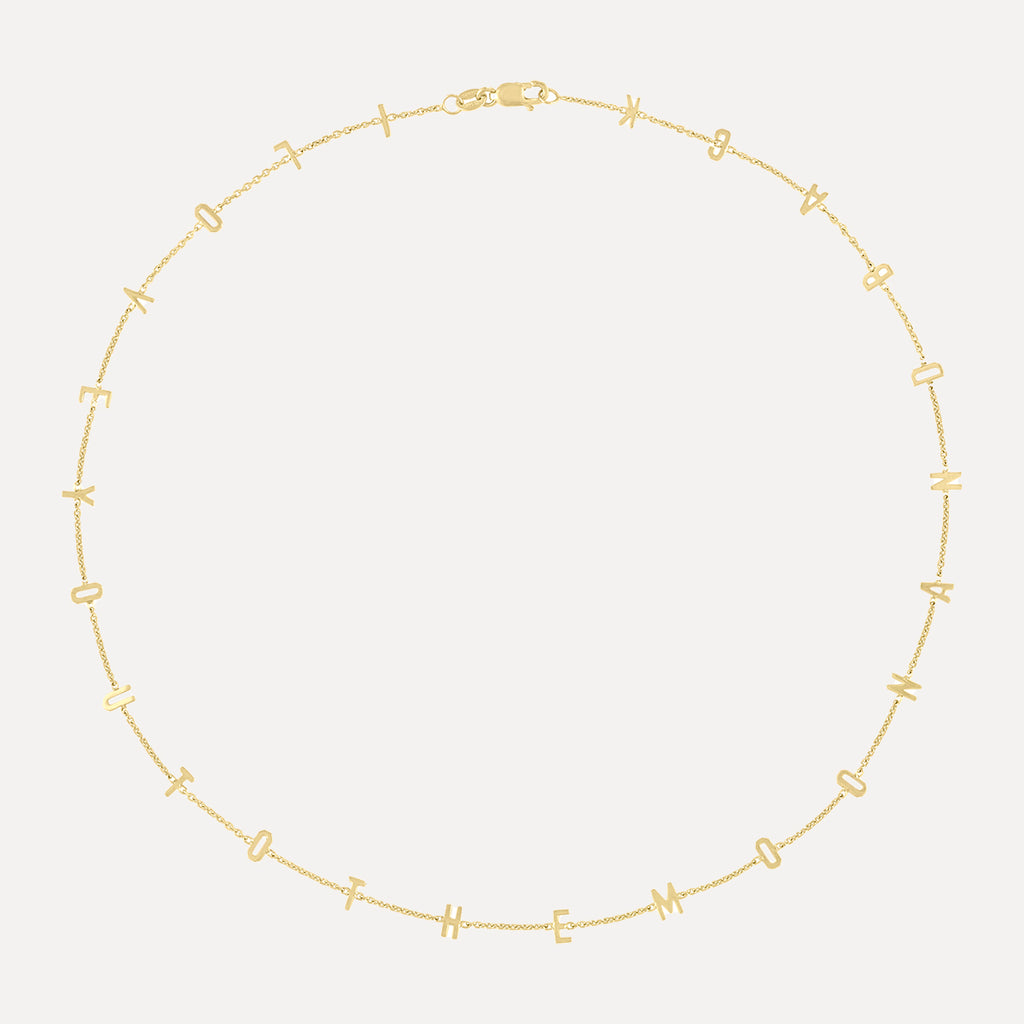 Say It Necklace (Custom)
