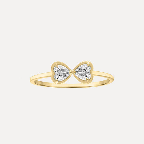 Noa Double Diamond Chain Ring