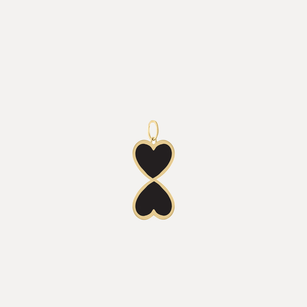 You + Me Enamel - Necklace Charm