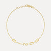 Mini Mini Enamel Hearts Station Necklace