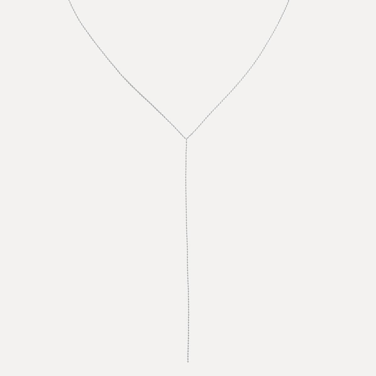 Beaded Lariat Necklace
