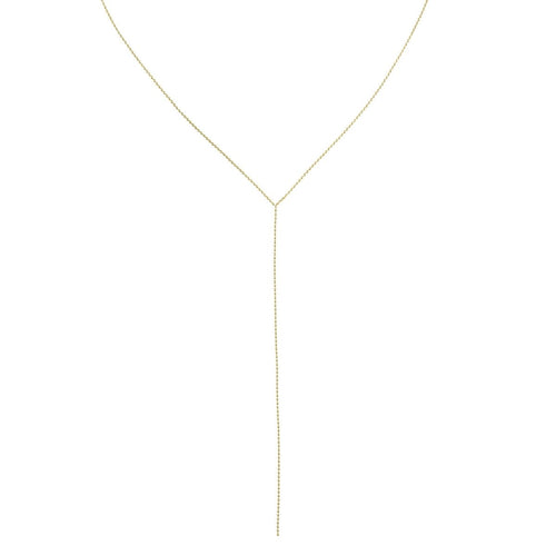Beaded Lariat Necklace - Kelly Bello Design