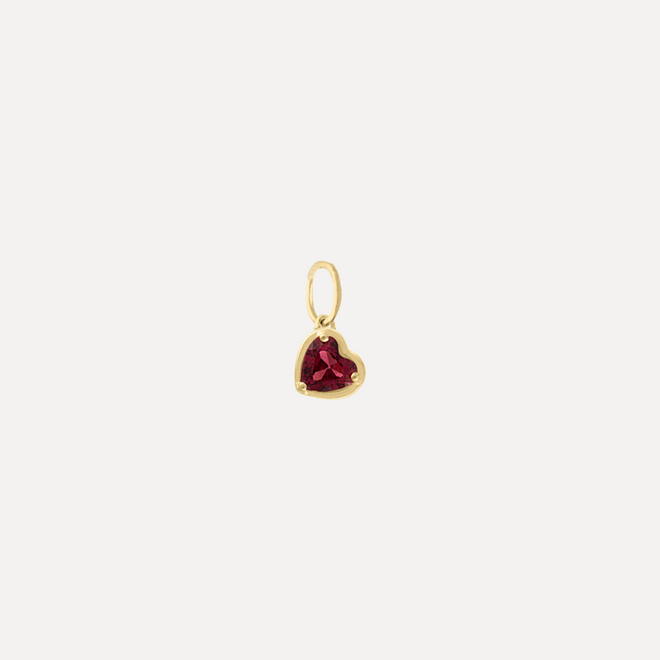 Birthstone Heart - Forever Charm