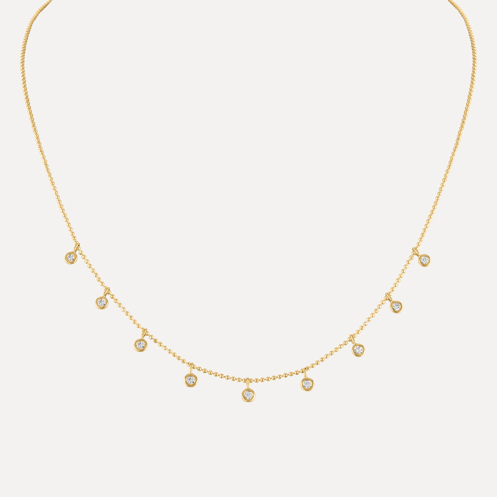Dangling Diamond Necklace