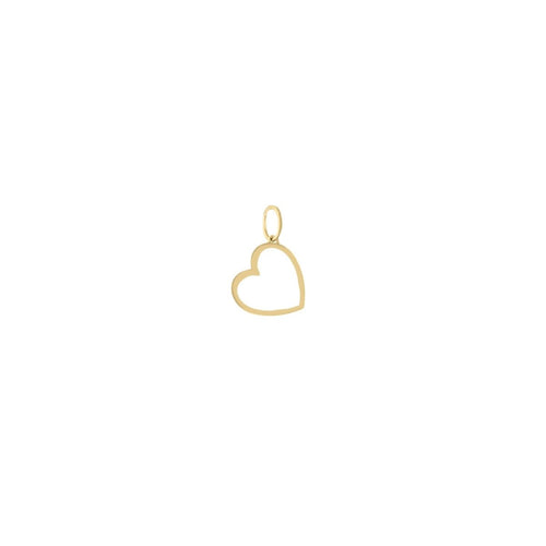 Enamel Mini Heart Necklace Charm - Kelly Bello Design