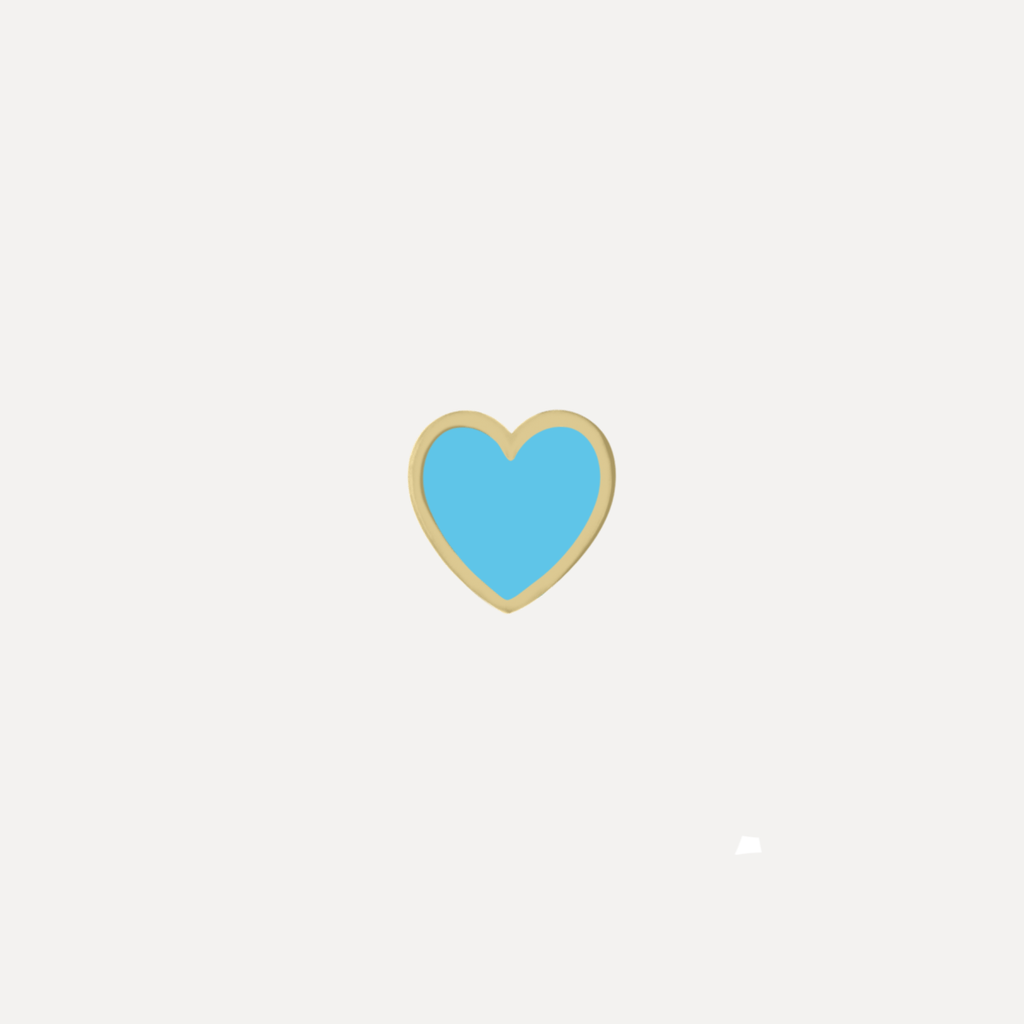 Enamel Mini Mini Heart Charm