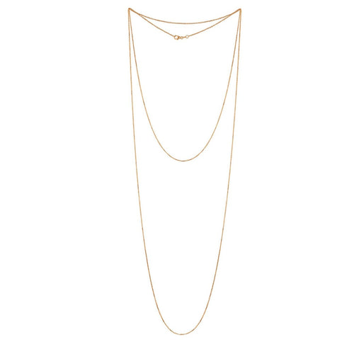 Extra Long Basic Chain Necklace - Kelly Bello Design