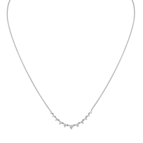 Graduated Diamond Necklace - Kelly Bello Design