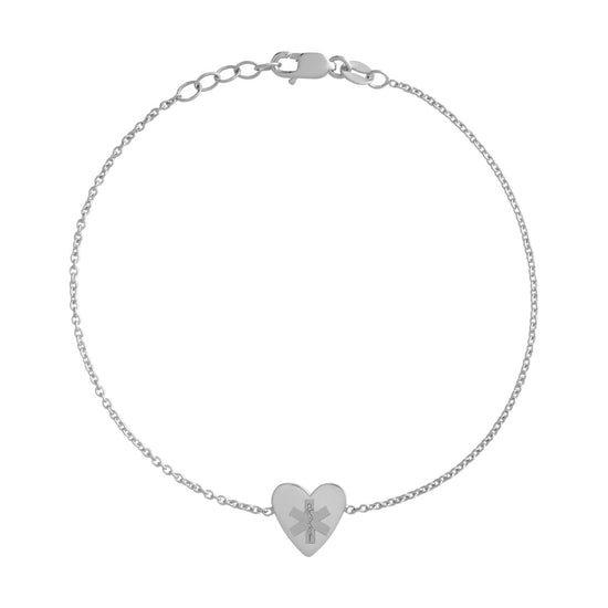 Medical Heart Bracelet | Kelly Bello Design®