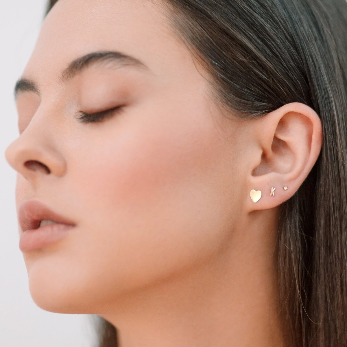 Melrose Open Circle Gemstone Stud Earrings – Ashley Schenkein Jewelry Design