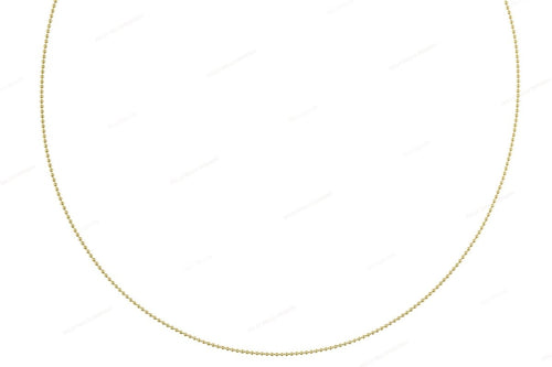 Mini Gold Bead Necklace - Kelly Bello Design