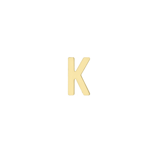 Mini Letter Charm - Plain - Kelly Bello Design