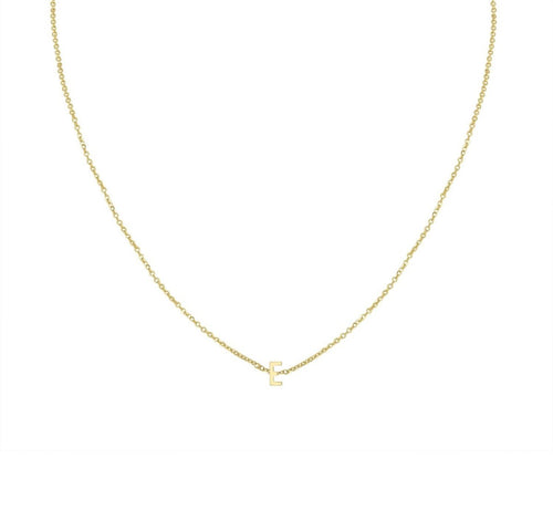 Mini Mini Letter Necklace | Kelly Bello Design®