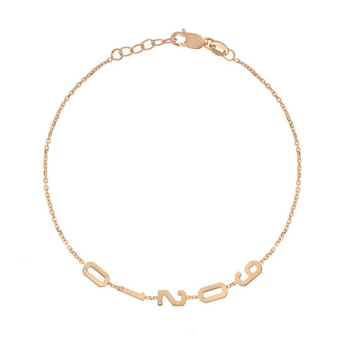 Mini Zip Code Bracelet - Kelly Bello Design
