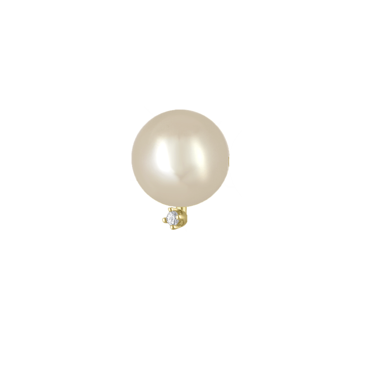 Pearl & Diamond Accent Studs
