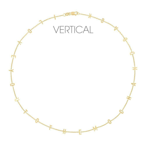 Say It Necklace (Custom) - Kelly Bello Design