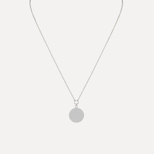 Single Disk Necklace Small