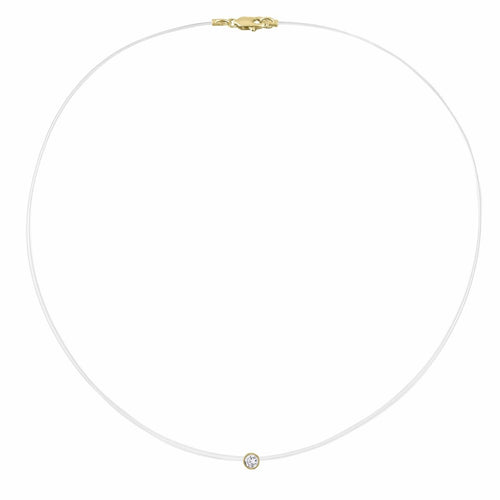 Translucent Diamond Necklace - Kelly Bello Design