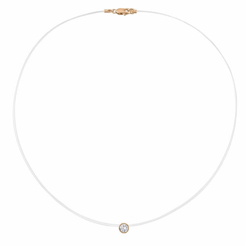 Translucent Diamond Necklace - Kelly Bello Design