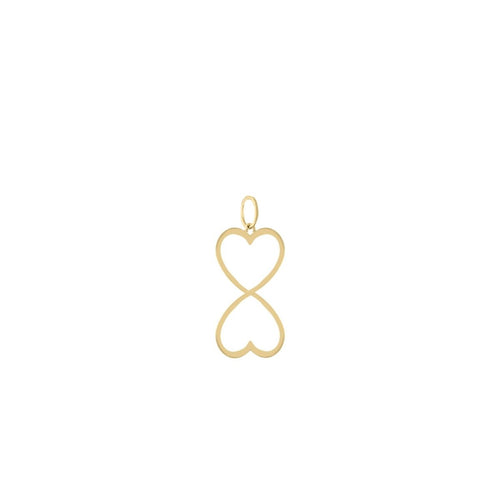 You + Me Enamel Necklace Charm - Kelly Bello Design